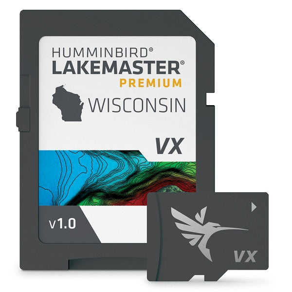 Humminbird Lakemaster VX Premium Wisconsin microSD