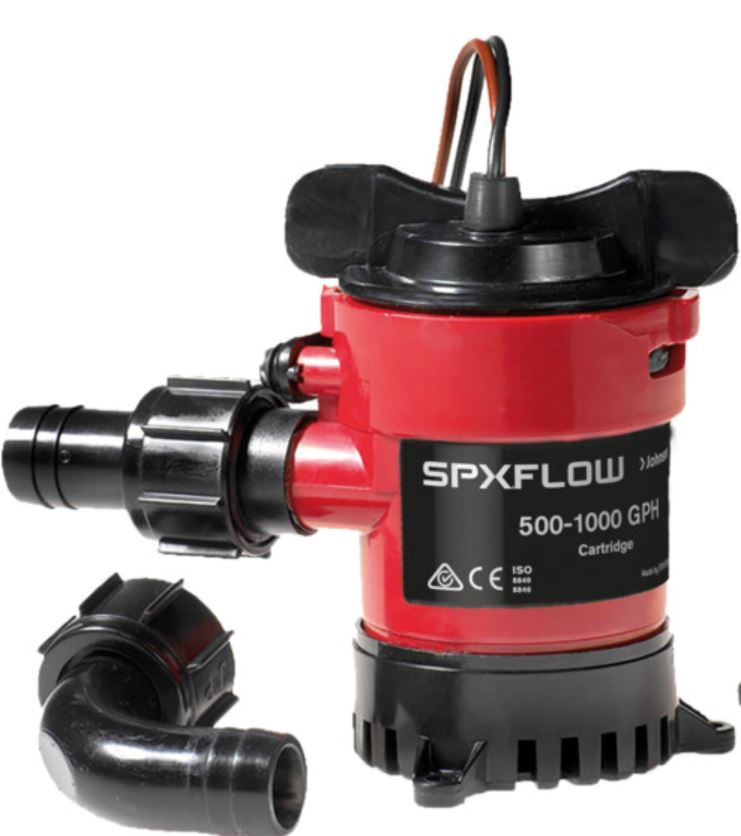 CARTRIDGE BILGE PUMP  500GPH  24V
