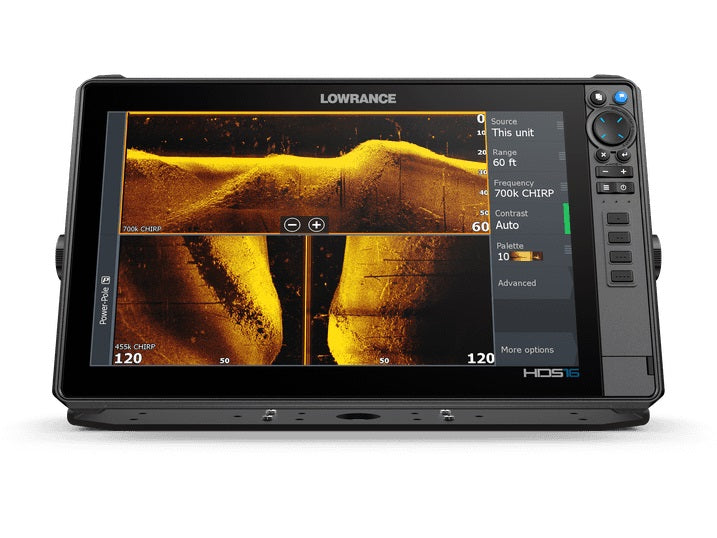 Lowrance HDS16 Pro 16" MFD C-Map US & Canada Active Imaging HD 3In1