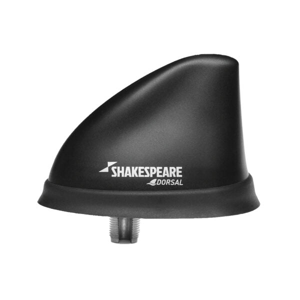 Shakespeare 5912 Black VHF Low Profile Dorsal Antenna 26' RG58 Cable